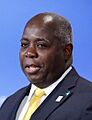 Prime Minister Philip Davis in 2022