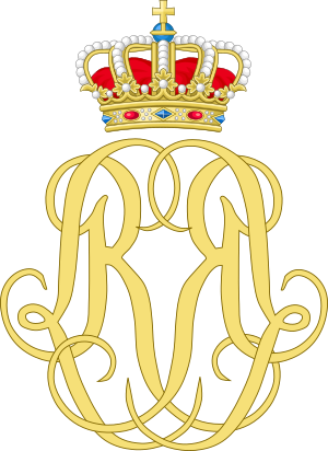 Archivo:Royal Monogram of King Leopold I of the Belgians