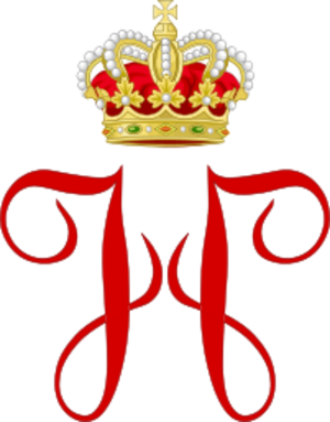 Archivo:Royal Monogram of Prince Jacques of Monaco