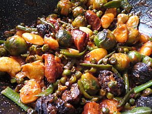 Archivo:Sofrito para cocinar arroz