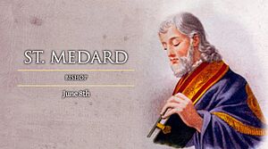 Archivo:St. Medard, Bishop June 8th