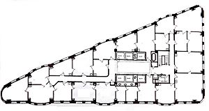 Archivo:Typical floor of the Flatiron Building
