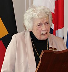 Anthea Bell gives a speech on receiving Cross of the Order of Merit of the Federal Republic of Germany.jpg