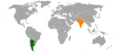 Argentina India Locator