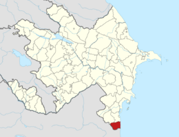 Astara District in Azerbaijan.svg