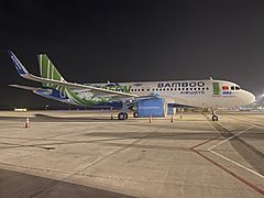 Bamboo Airways (VN-A596) Airbus A320-251N at Tan Son Nhat International Airport