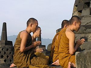 Archivo:Borobudur monks 1