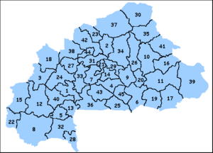 Archivo:Burkina Faso Provinces