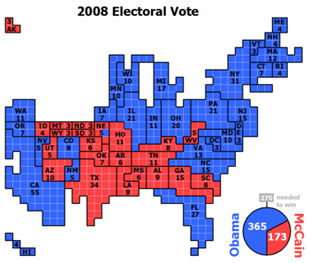 Archivo:Cartogram-2008 Electoral Vote