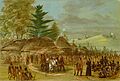 Chief of the Taensa Indians Receiving La Salle. March 20, 1682 G-001527-20111110