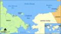 Chukchi Sea map