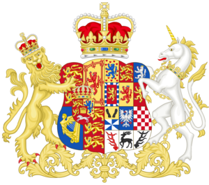 Archivo:Coat of Arms of Caroline of Brunswick