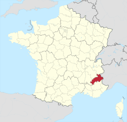 Département 05 in France 2016.svg