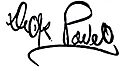 Dick Powell signature