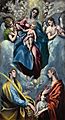 El Greco - Madonna and Child with Saint Martina and Saint Agnes (NGA)