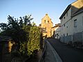 Espadaña de la iglesia de Albares