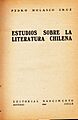 Estudios sobre la literatura Chilena