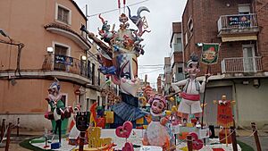 Archivo:Falla Pintor Andreu 2025 de día.