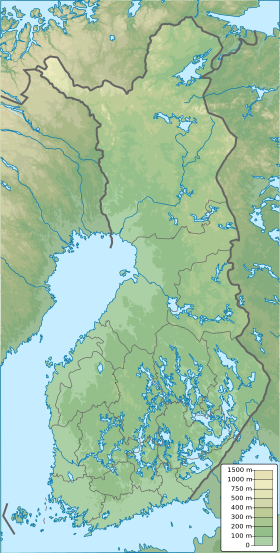 Río Kymi ubicada en Finlandia