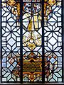 Gilling Castle.The glass