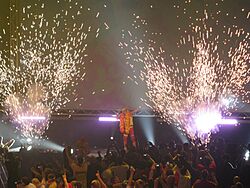 Archivo:Hulk Hogan entrance, Melbourne 2009