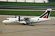 I-ATRF ATR.42-310 Alitalia Express GVA 29AUG99 (5934791664).jpg