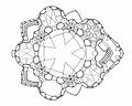 Jan Santini Aichel - Zelená Hora ground plan 2