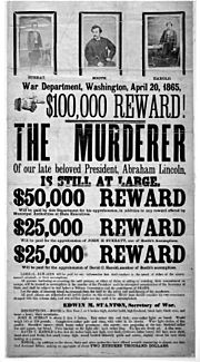 Archivo:John Wilkes Booth wanted poster new