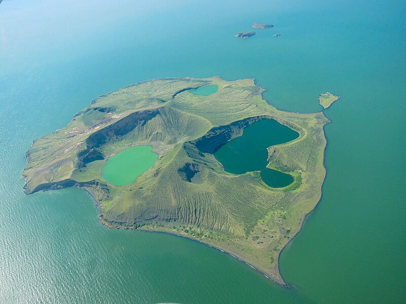 Lake Turkana Central Island