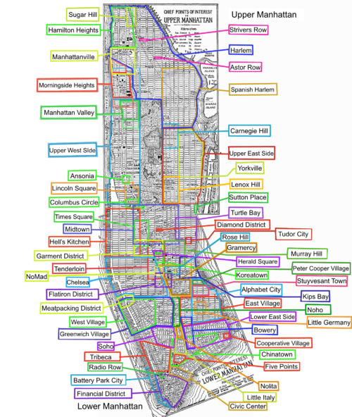 Archivo:Manhattan neighborhoods