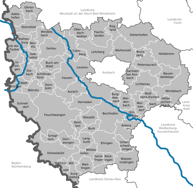 Municipalities in AN