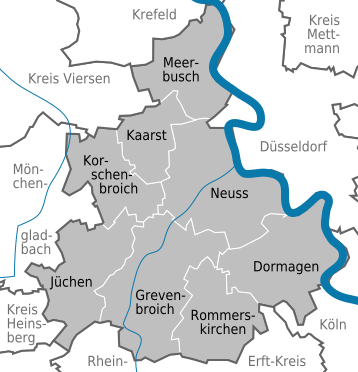 Municipalities in NE