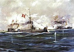 Archivo:Naval Battle of Angamos 1879