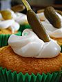 Pickles and Ice Cream Vegan Cupcake (3481164769)