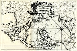 Archivo:Plano de la Bahía de Cartagena de las Indias (1735) - AHG