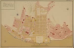 Archivo:Pombaline Baixa Lisbon map 1756
