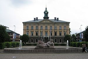 Archivo:Rådhuset, Gävle, från norr