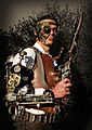 Steampunk outfit mask