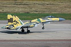 Archivo:Sukhoi Su-35S at MAKS-2009 airshow (3)