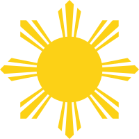 Archivo:Sun Symbol of the National Flag of the Philippines