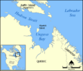 Ungava Bay map