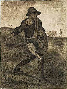 Archivo:Van Gogh 1881-04, Etten - Sower (after Millet) F 830 JH 1