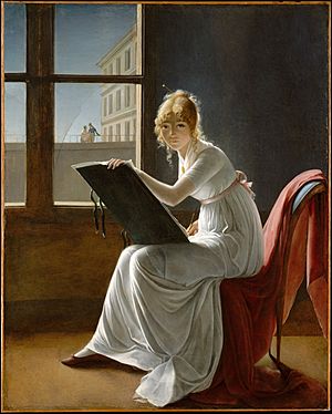 Archivo:Villers Young Woman Drawing