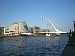 Archivo:"Samuel Beckett" bridge, Dublin