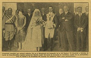 Archivo:1928-07-02, La Nación, Una boda aristocrática en el monasterio de Guisando