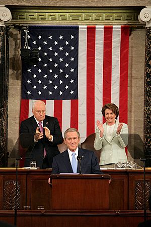 Archivo:2007SOU Bush Cheney Pelosi
