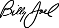Billy Joel signature