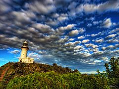 Cape Byron Light in New South Wales, Australia