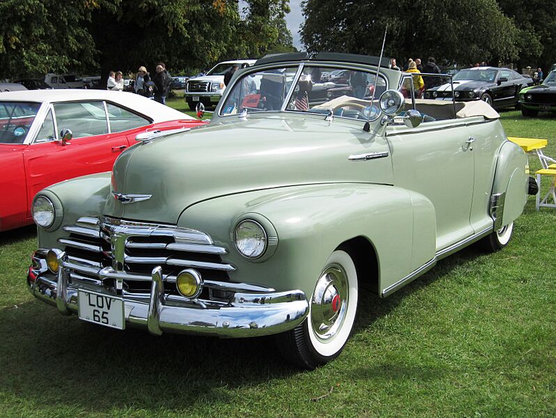 Chevrolet Fleetmaster cabriolet ca 1948