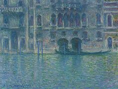 Claude Monet, Palazzo da Mula, Venice, 1908, NGA 46657